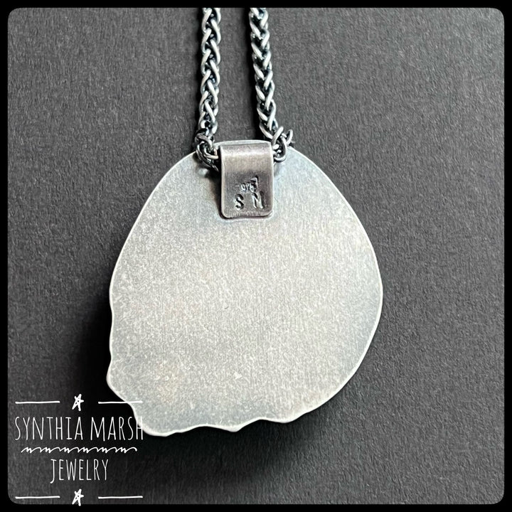 Lake Superior Agate Pendant Sterling Silver