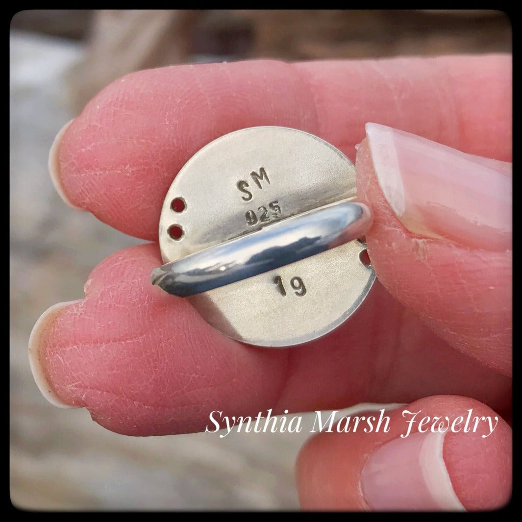 Lake Superior Agate Ring ~ Size 5-Synthia Marsh Jewelry